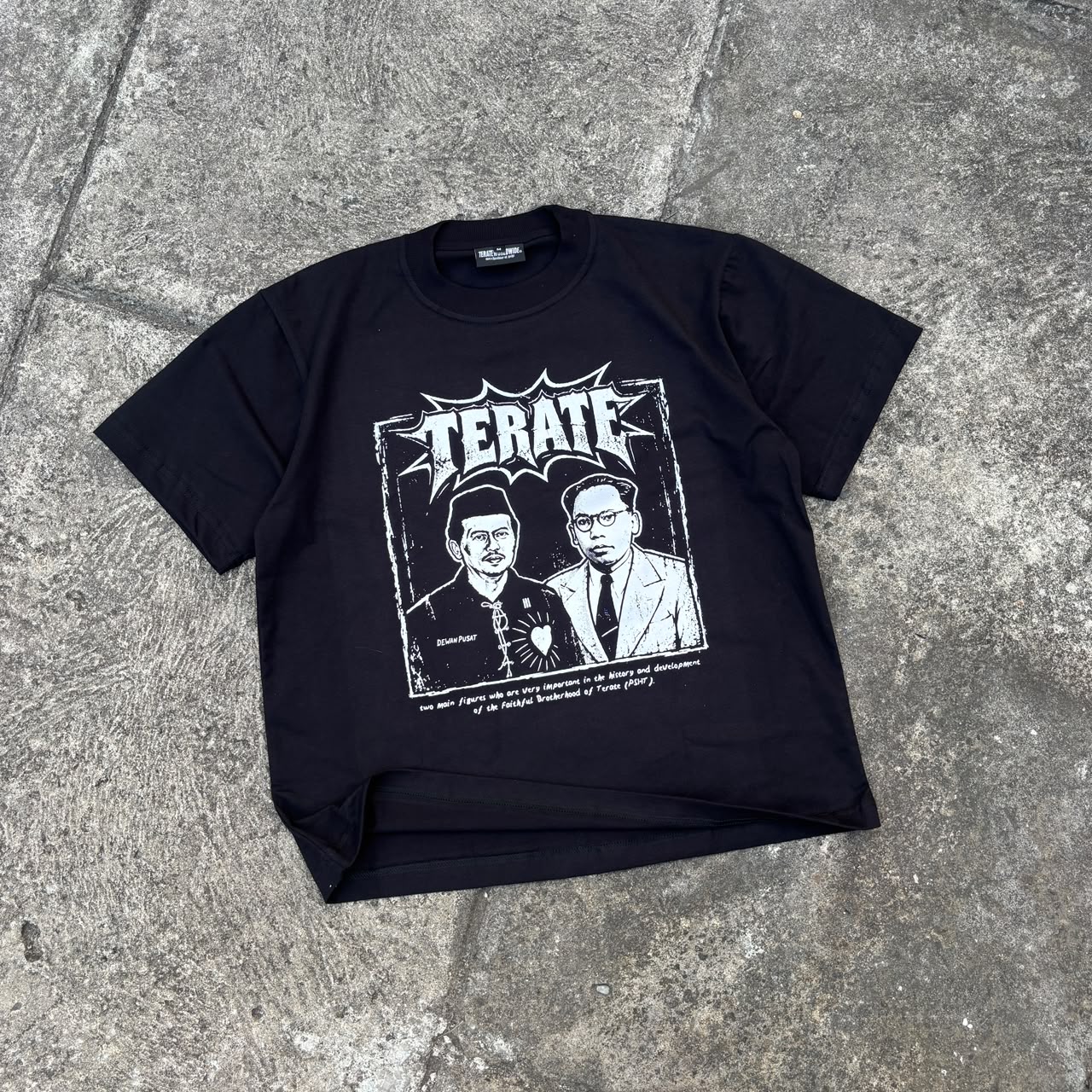tshirt psht terate dalam genggaman jiwa - terate worldwide thumbnail 2